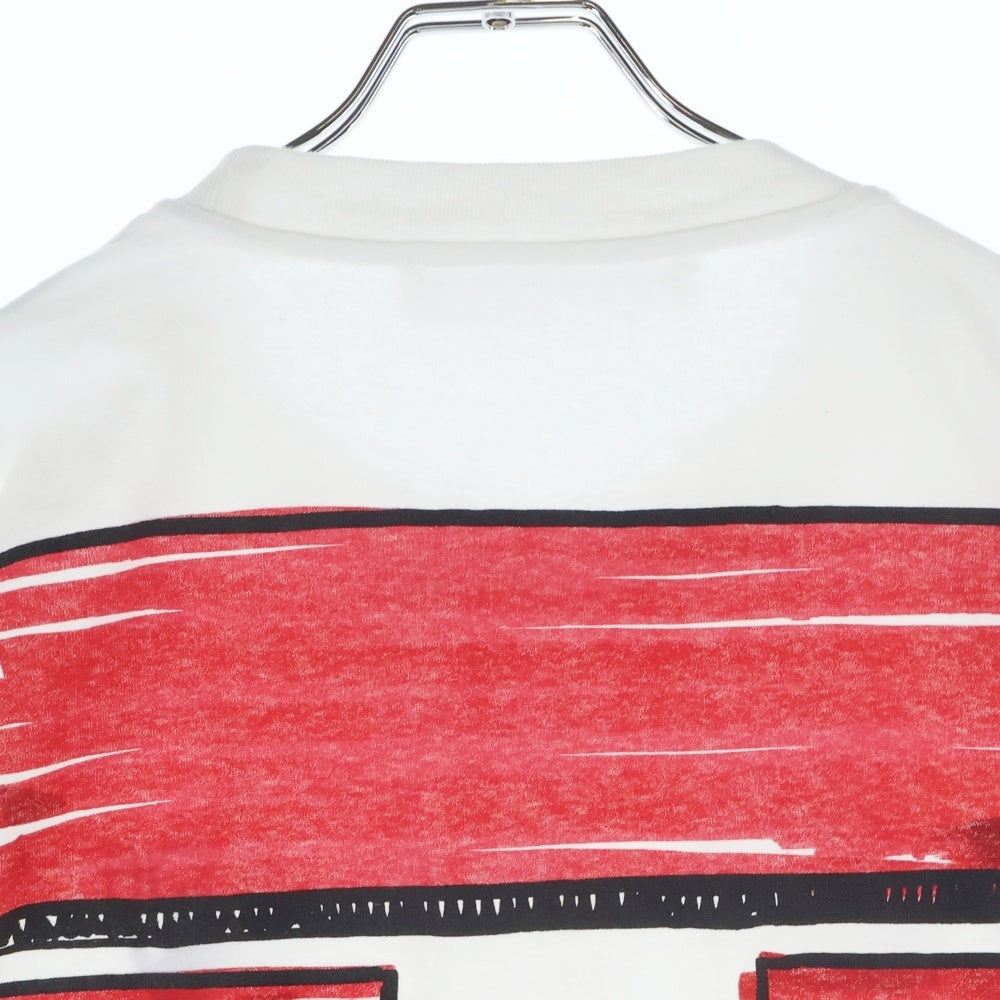OFF-WHITE(オフホワイト) MARKER ARROW PRINT S/S TEE バッグ マーカー アロープリント クルーネック 半袖Tシャツカットソー ホワイト OMAA038R21JER002