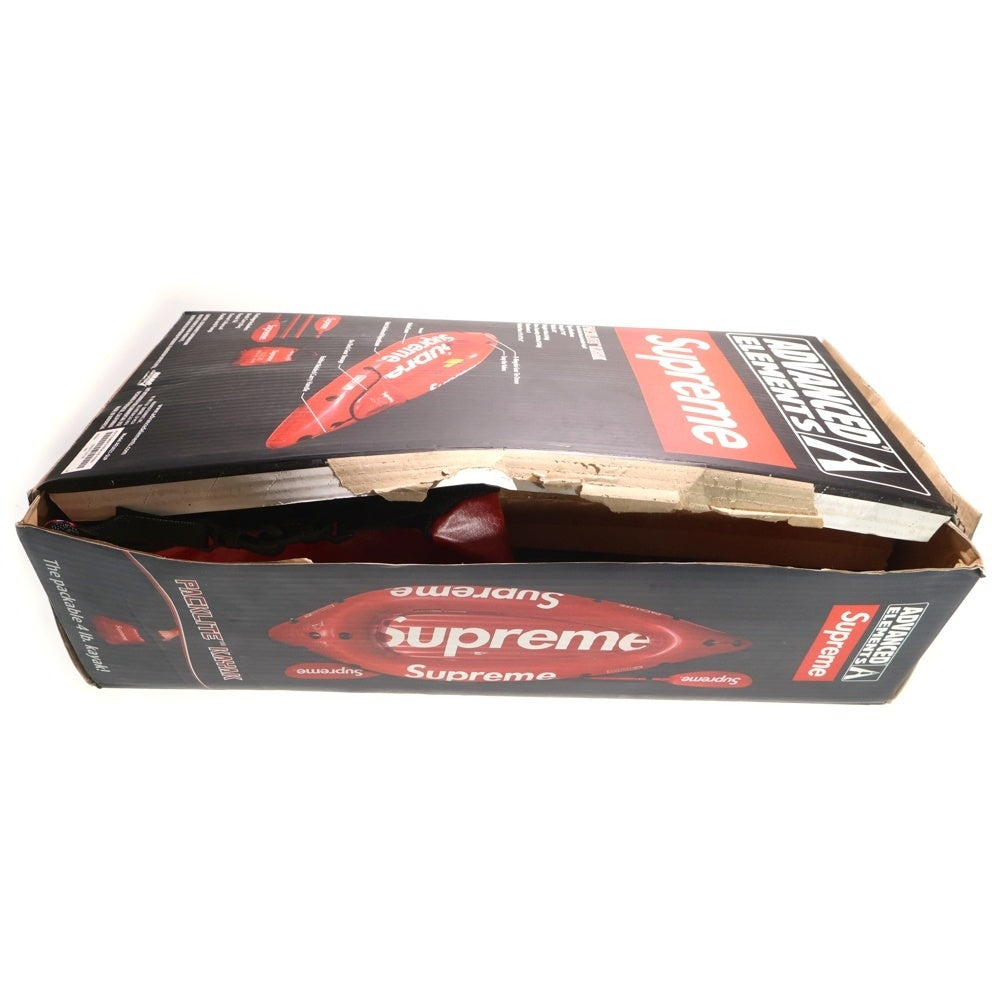 SUPREME(シュプリーム) 18SS Advanced Elements Packlite Kayak アドバンスド エレメント パックライト カヤック ロゴ ビニール ボート レッド