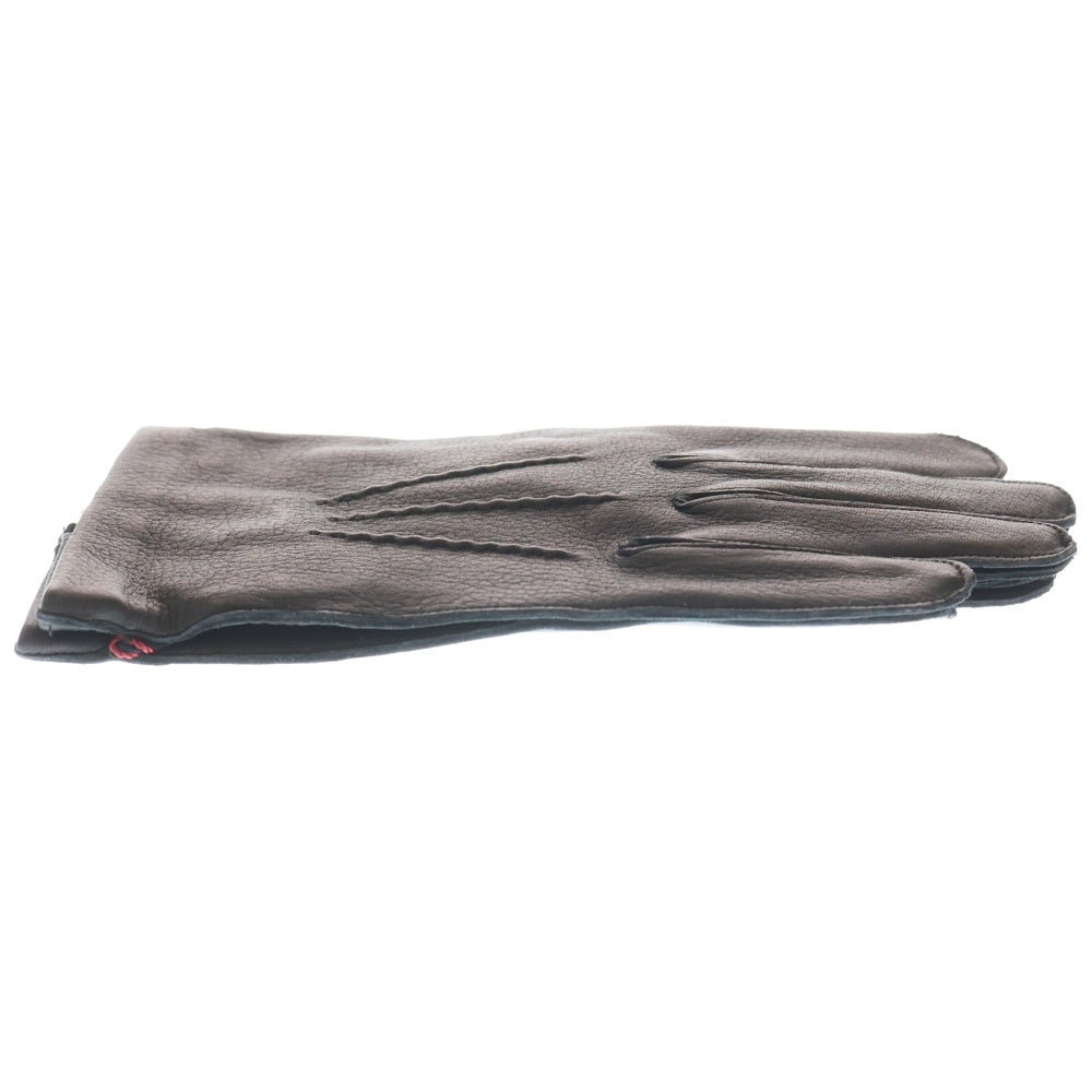 DENTS(デンツ) LEATHER GLOVES ハンドメイド レザーグローブ ブラック
