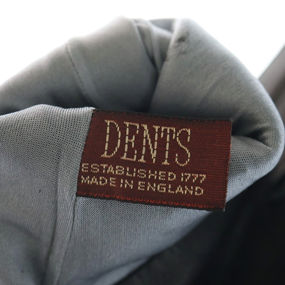 DENTS(デンツ) LEATHER GLOVES ハンドメイド レザーグローブ ブラック