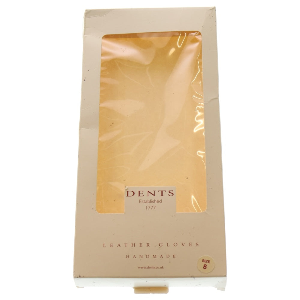 DENTS(デンツ) LEATHER GLOVES ハンドメイド レザーグローブ ブラック
