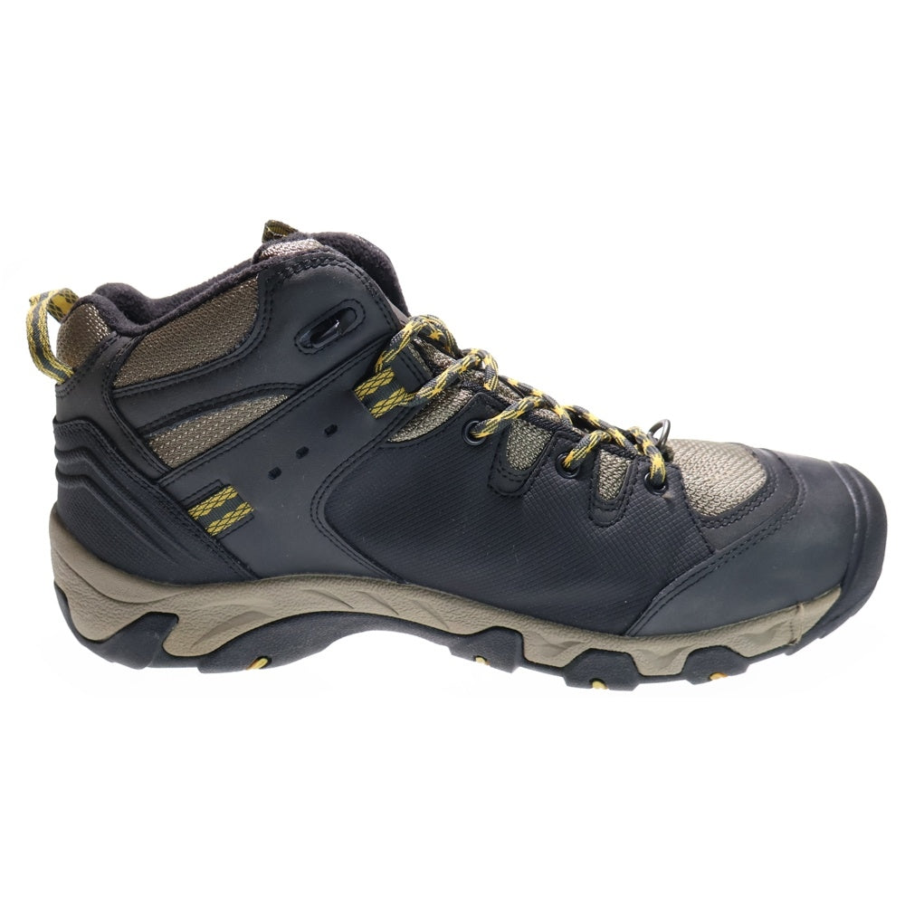 KEEN(キーン) ラバーロゴ トレッキングシューズ ブラック 1013309