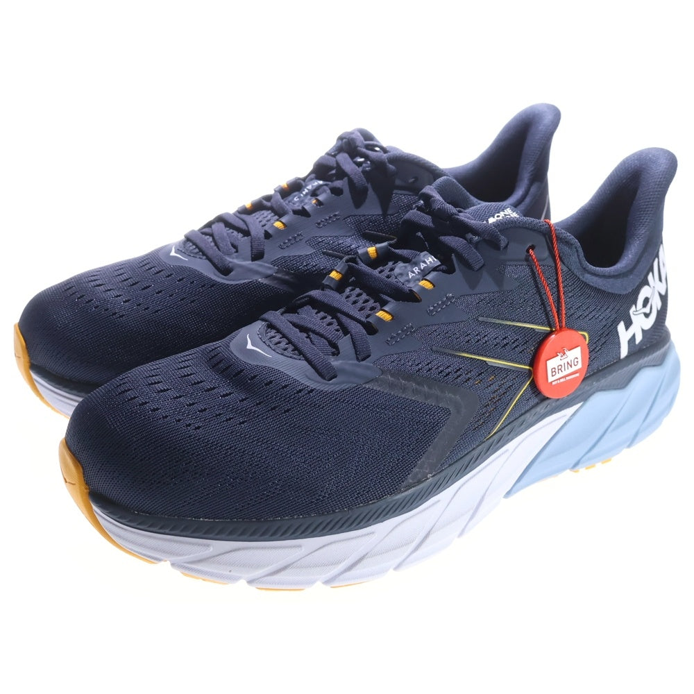 HOKA ONE ONE(ホカオネオネ) ARAHI 5 アラヒ メッシュ ローカットスニーカー ネイビー US10.5/28.5cm 1115010