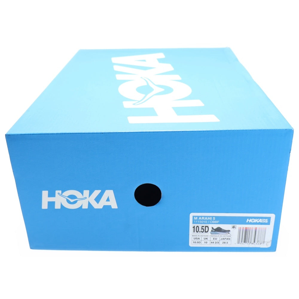 HOKA ONE ONE(ホカオネオネ) ARAHI 5 アラヒ メッシュ ローカットスニーカー ネイビー US10.5/28.5cm 1115010