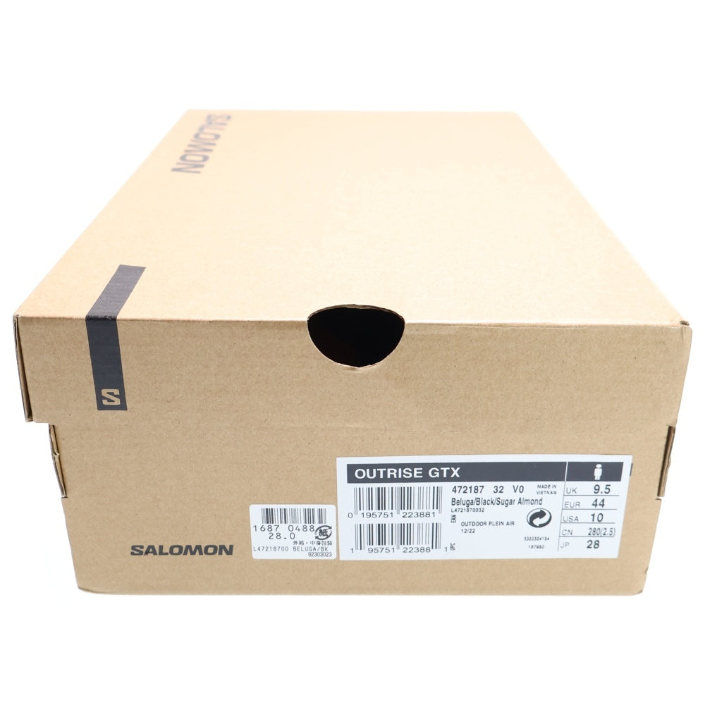 SALOMON(サロモン) OUTRISE GTX アウトライズ ゴアテックス ローカットスニーカー ブラウン US10/28cm 472187