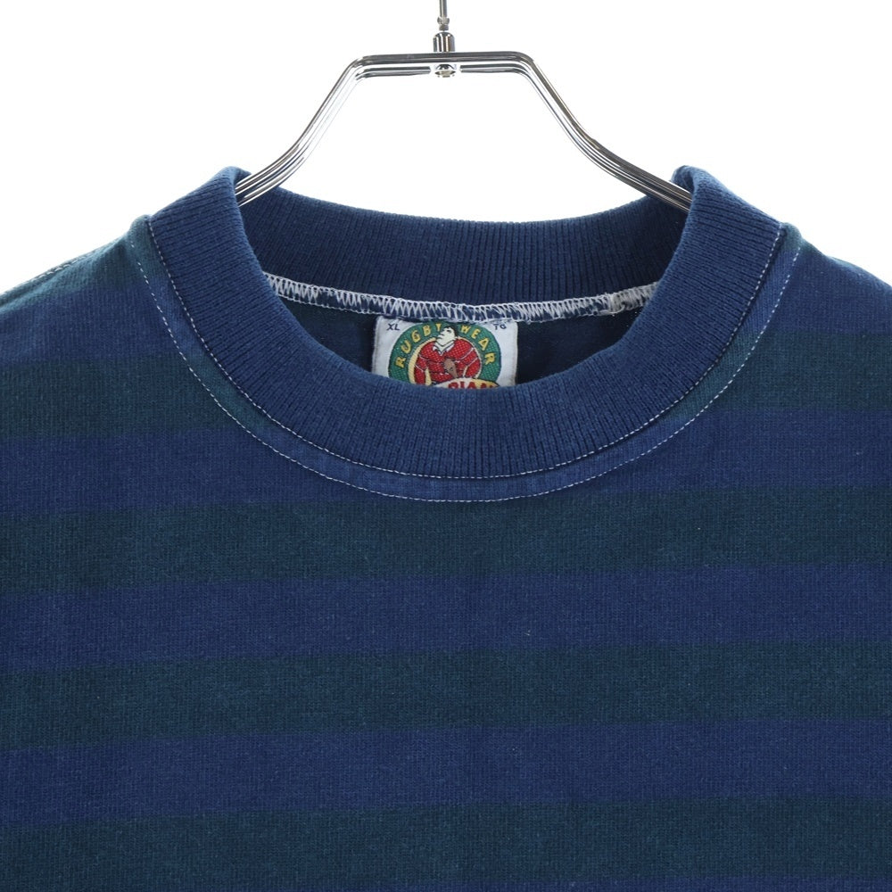 BARBARIAN(バーバリアン) 90S VINTAGE ヴィンテージ ボーダー半袖Tシャツ ネイビー/グリーン