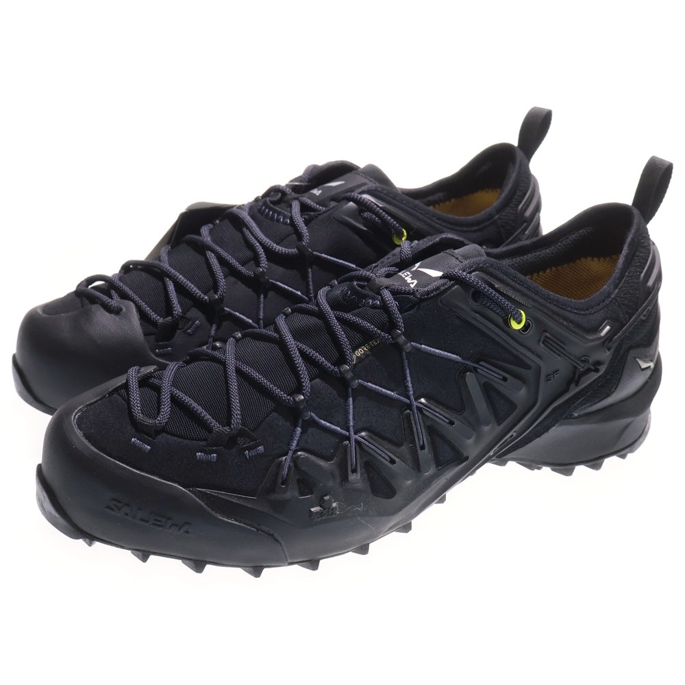 NO BRAND(ノーブランド) SALEWA MS WILDFIRE EDGE GTX サレワ ワイルドファイア エッジ ゴアテックス ローカットスニーカー ブラック US10.5/28.5cm 0971