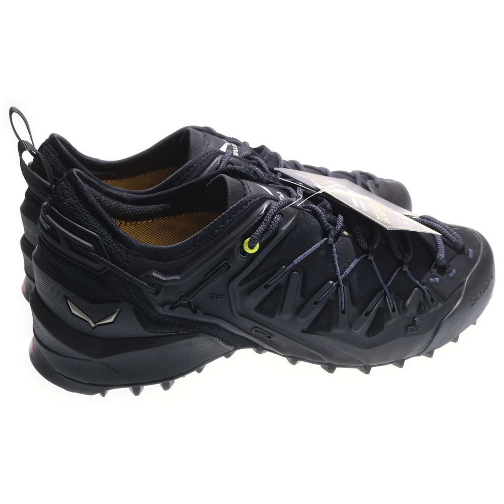 NO BRAND(ノーブランド) SALEWA MS WILDFIRE EDGE GTX サレワ ワイルドファイア エッジ ゴアテックス ローカットスニーカー ブラック US10.5/28.5cm 0971