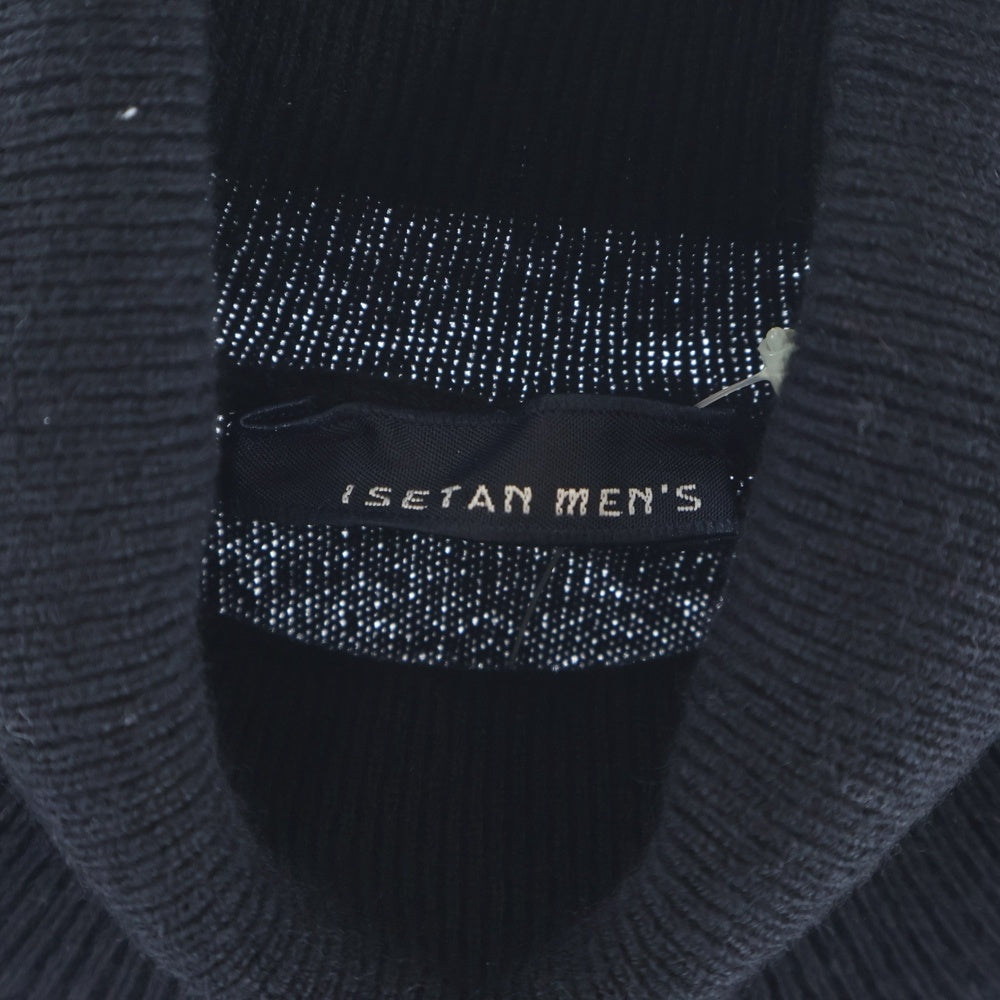 ISETAN MEN'S(イセタンメンズ) ロールネック カシミヤニットセーター ブラック 102