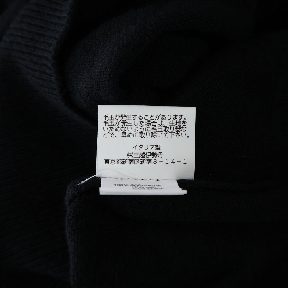 ISETAN MEN'S(イセタンメンズ) ロールネック カシミヤニットセーター ブラック 102