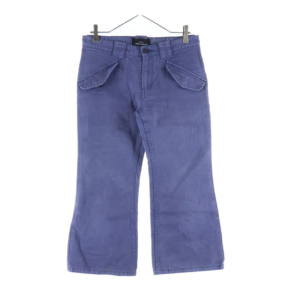 tricot COMME des GARCONS(トリコ コム デ ギャルソン) 07AW ワイド デニム パンツインディゴ TT-P005 AD2007 レディース