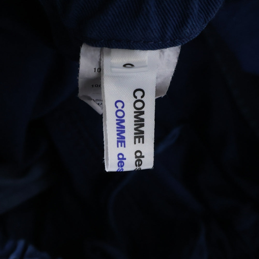 COMME des GARCONS COMME des GARCONS(コムデギャルソンコムデギャルソン) ワイド コットン ショーツ ショートハーフパンツ ネイビー S10P006 レディース