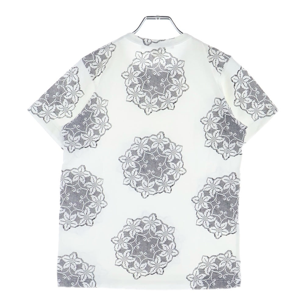 COMME des GARCONS COMME des GARCONS(コムデギャルソンコムデギャルソン) フラワープリント クルーネック 半袖Tシャツカットソーホワイト S9T009 レディース