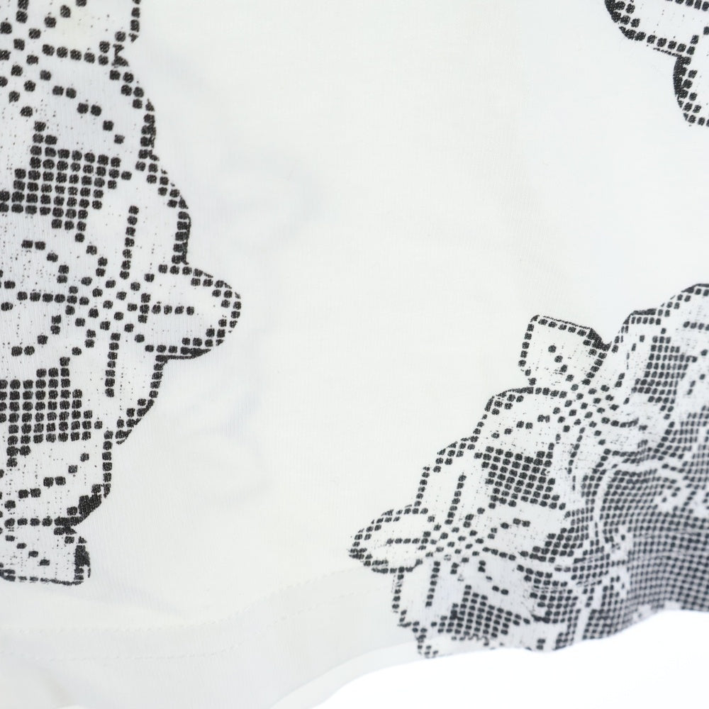 COMME des GARCONS COMME des GARCONS(コムデギャルソンコムデギャルソン) フラワープリント クルーネック 半袖Tシャツカットソーホワイト S9T009 レディース