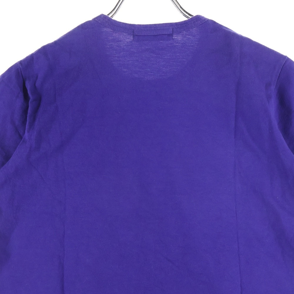 tricot COMME des GARCONS(トリコ コム デ ギャルソン) 06SS レースデザイン クルーネック 半袖Tシャツカットソー パープル TQ-T010 AD2005 レディース