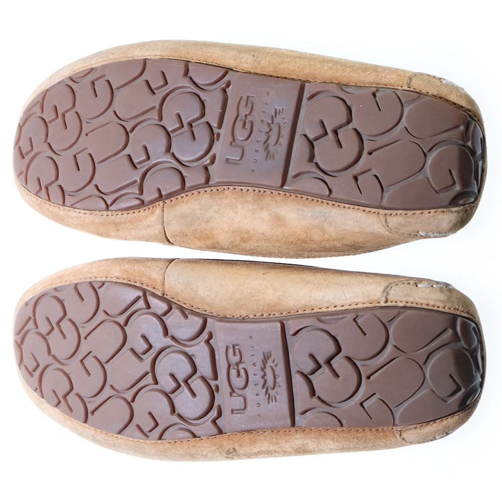UGG(アグ) ANSLEY アンスレー スエード モカシン ローファー ブラウン F19012K レディース