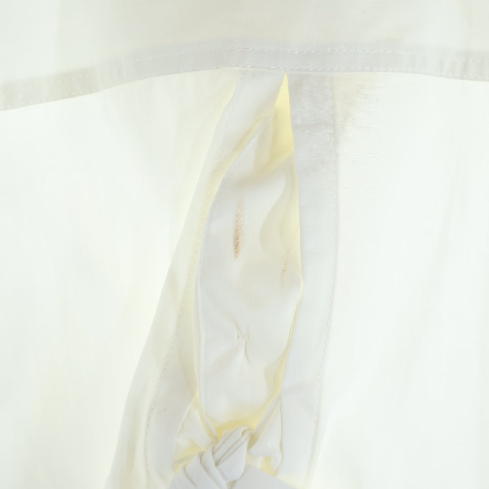 STELLA McCARTNEY(ステラマッカートニー) バック オープン フリル リボン デザイン 長袖シャツ ホワイト 383207 レディース