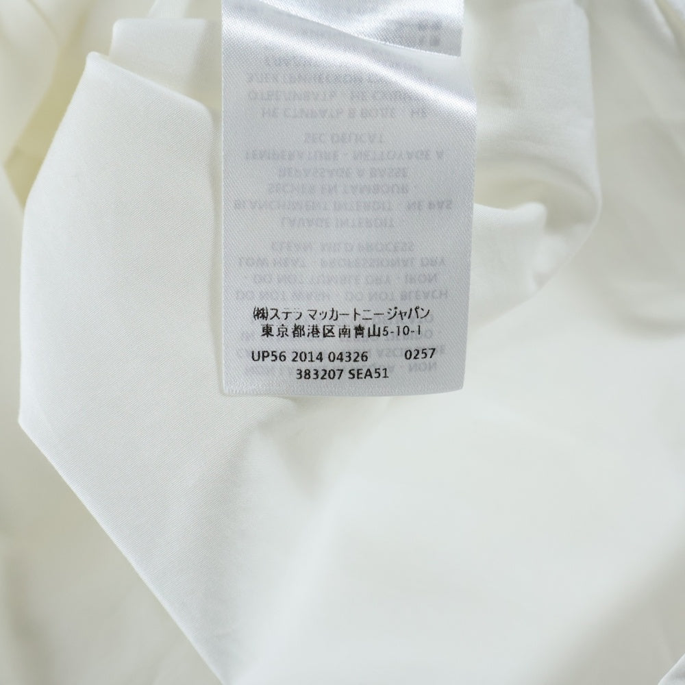 STELLA McCARTNEY(ステラマッカートニー) バック オープン フリル リボン デザイン 長袖シャツ ホワイト 383207 レディース