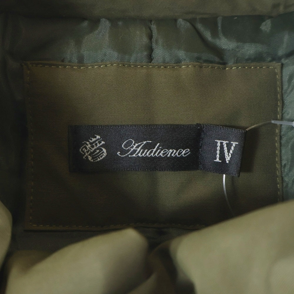 NO BRAND(ノーブランド) AUDIENCE M-65 オーディエンス モッズコート 中綿ダウンジャケット カーキ AUD7158
