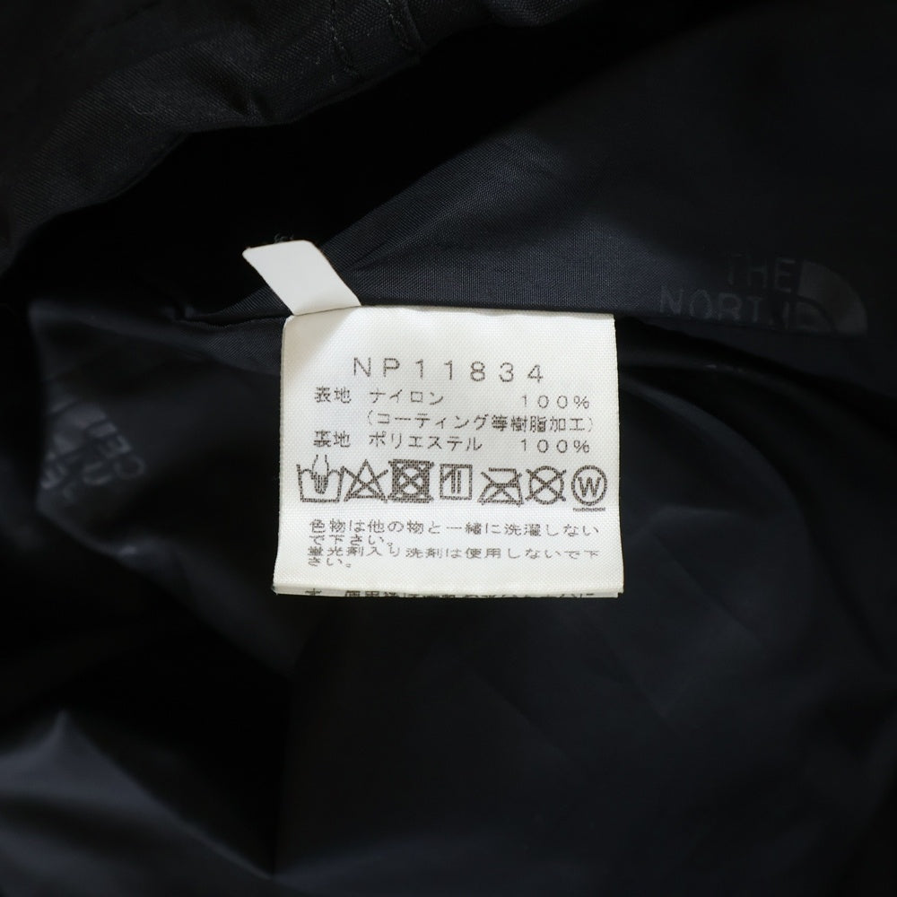 THE NORTH FACE(ザノースフェイス) MOUNTAIN LIGHT JACKET GORE-TEX ゴアテックス マウンテン ライト ジップアップ ナイロンジャケット ブラック NP11834