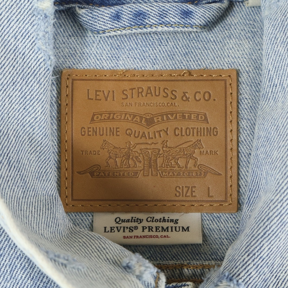 Levi's premium(リーバイスプレミアム) TYPE I TRUCKER JACKET 1st ファーストタイプ デニム トラッカージャケット インディゴ PC9-A3174-0006