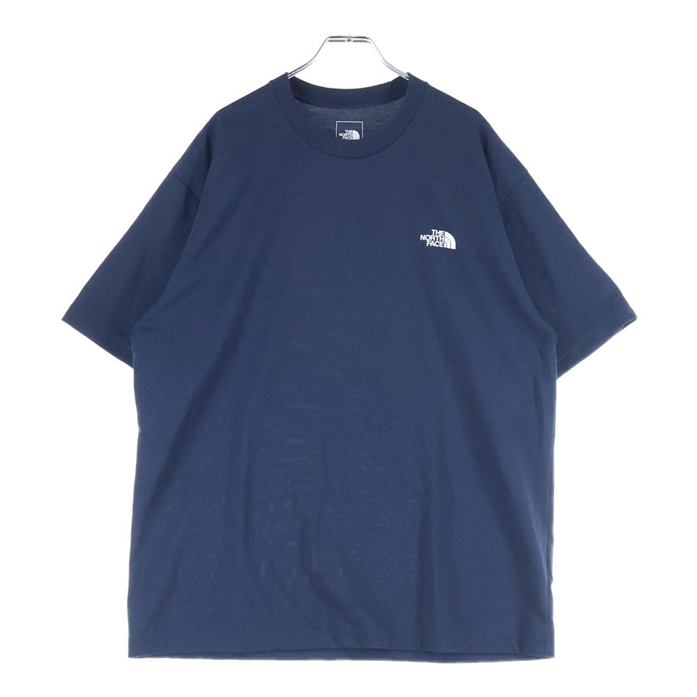 THE NORTH FACE(ザノースフェイス) S/S Entrance Permission Tee エントランス パーミッション プリント クルーネック 半袖Tシャツ カットソー ネイビー NT82539