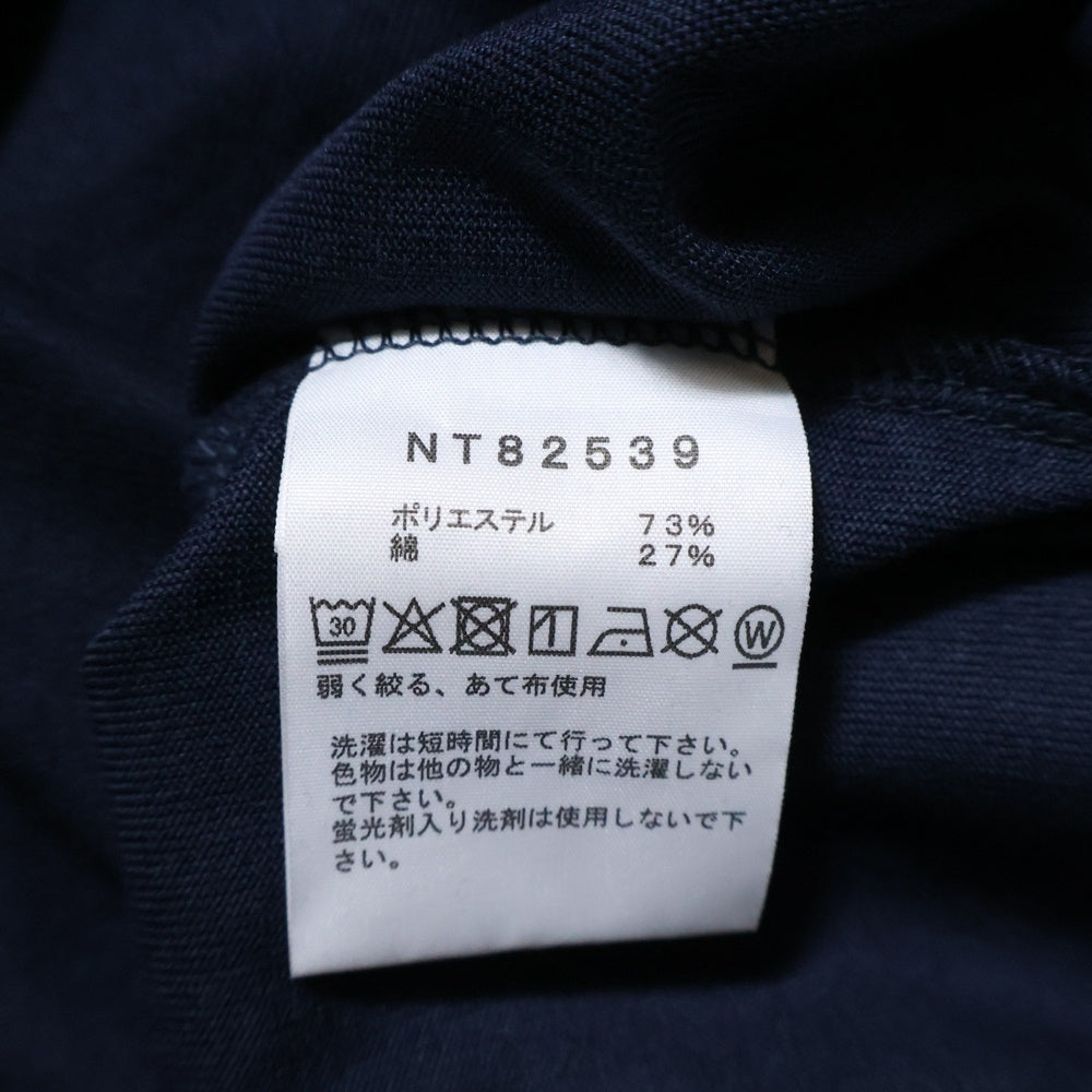 THE NORTH FACE(ザノースフェイス) S/S Entrance Permission Tee エントランス パーミッション プリント クルーネック 半袖Tシャツ カットソー ネイビー NT82539