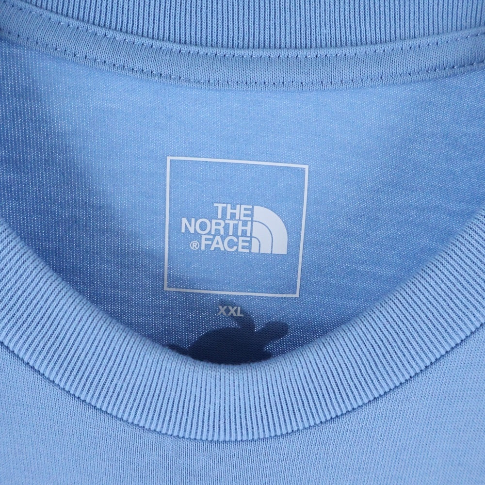THE NORTH FACE(ザノースフェイス) S/S National Parks Tee ナショナルパークス プリント クルーネック 半袖Tシャツ カットソー ブルー NT32516R