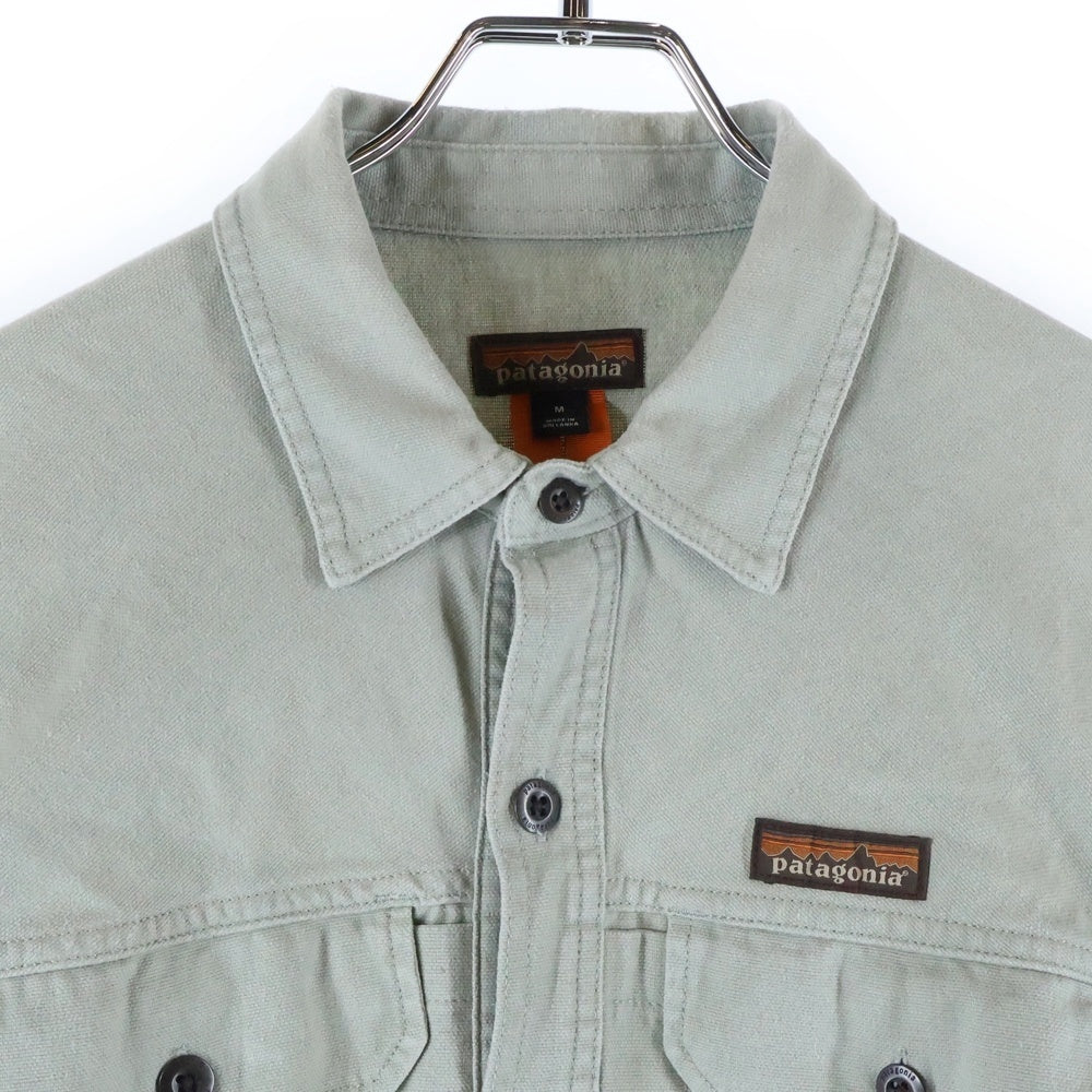 PATAGONIA(パタゴニア) 24SS ファリアーズ ヘンプ 長袖シャツ グリーン 53320SP24