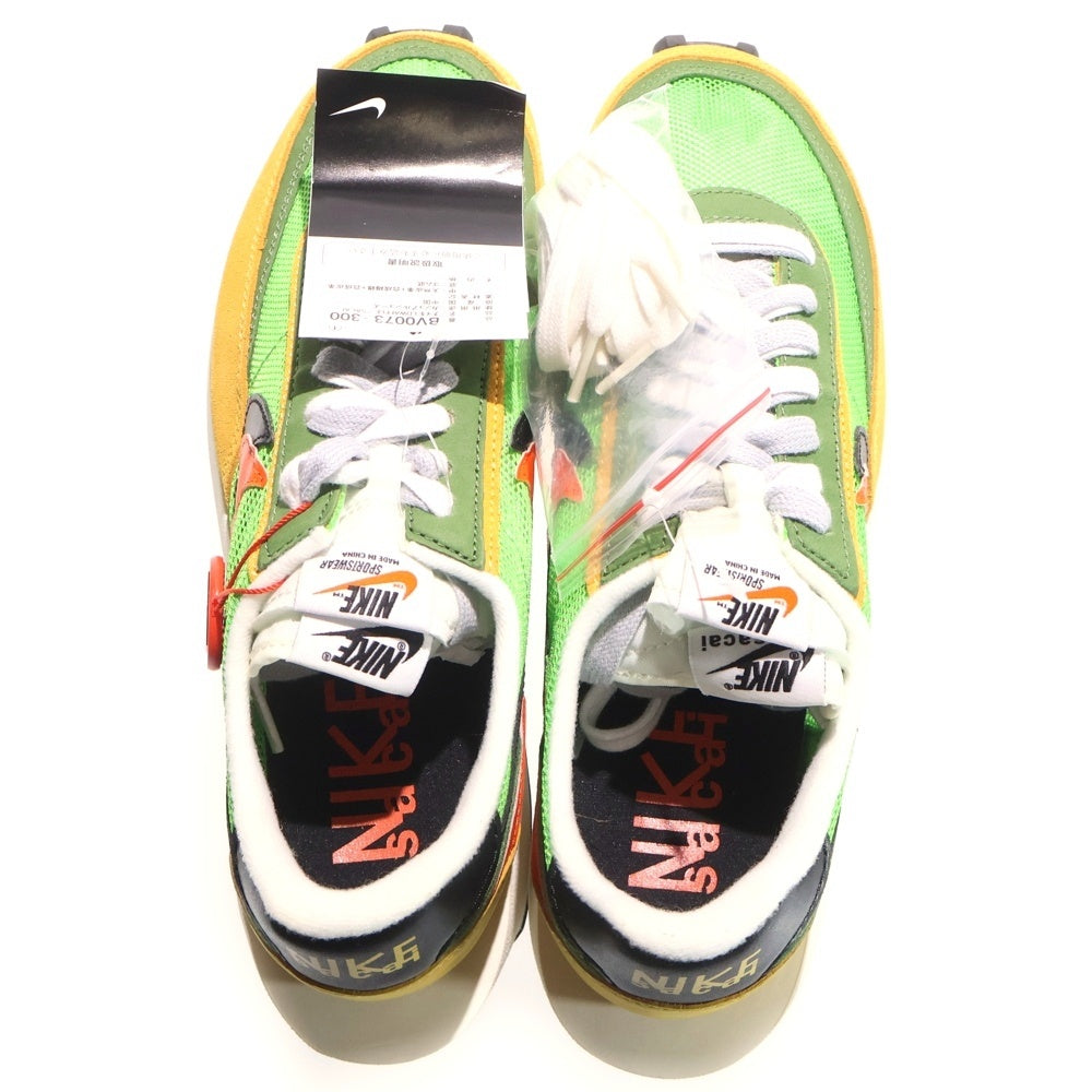 NIKE(ナイキ) ×sacai LD WAFFLE サカイ LD ワッフル ローカットスニーカー グリーン/オレンジ US9/27cm BV0073-300