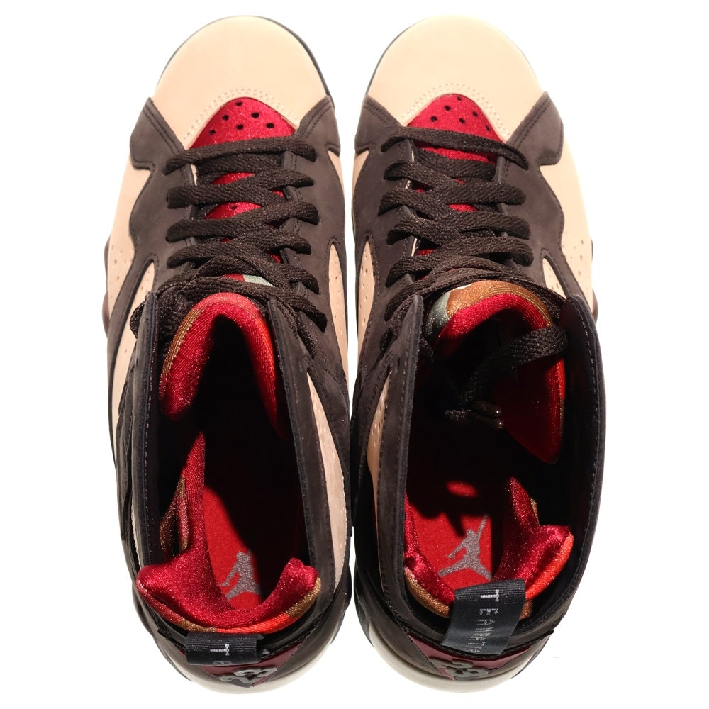 NIKE(ナイキ) ×PATTA AIR JORDAN 7 OG BROWN パタ エアジョーダン7