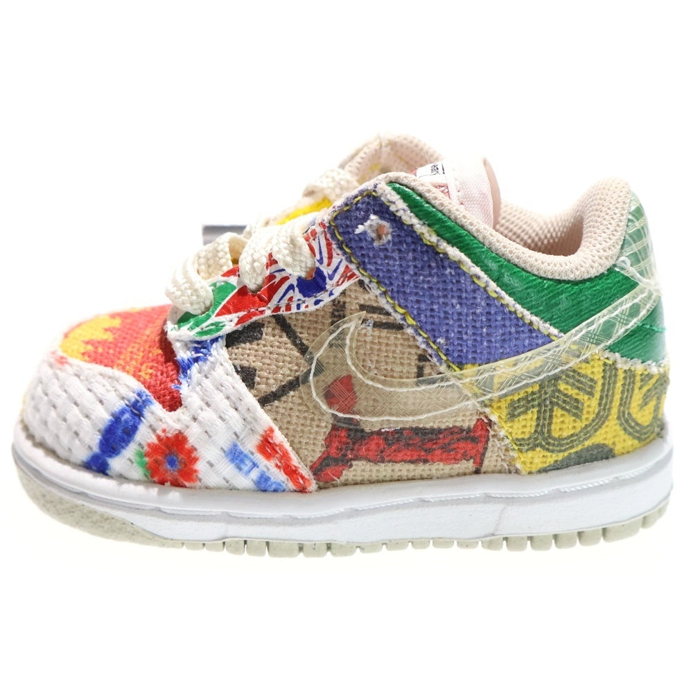 NIKE(ナイキ) TD DUNK LOW CITY MARKET ダンク シティマーケット ローカットスニーカー マルチ キッズ 3C/9cm DD3575-900