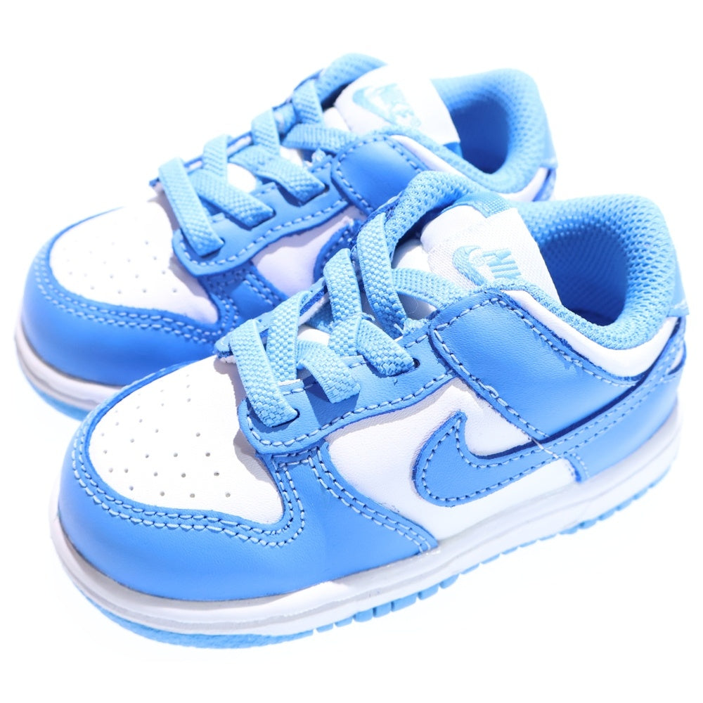 NIKE(ナイキ) TD DUNK LOW UNIVERSITY BLUE ダンク ローカットスニーカー ユニバーシティブルー ブルー キッズ 6C/12cm CW1589-103