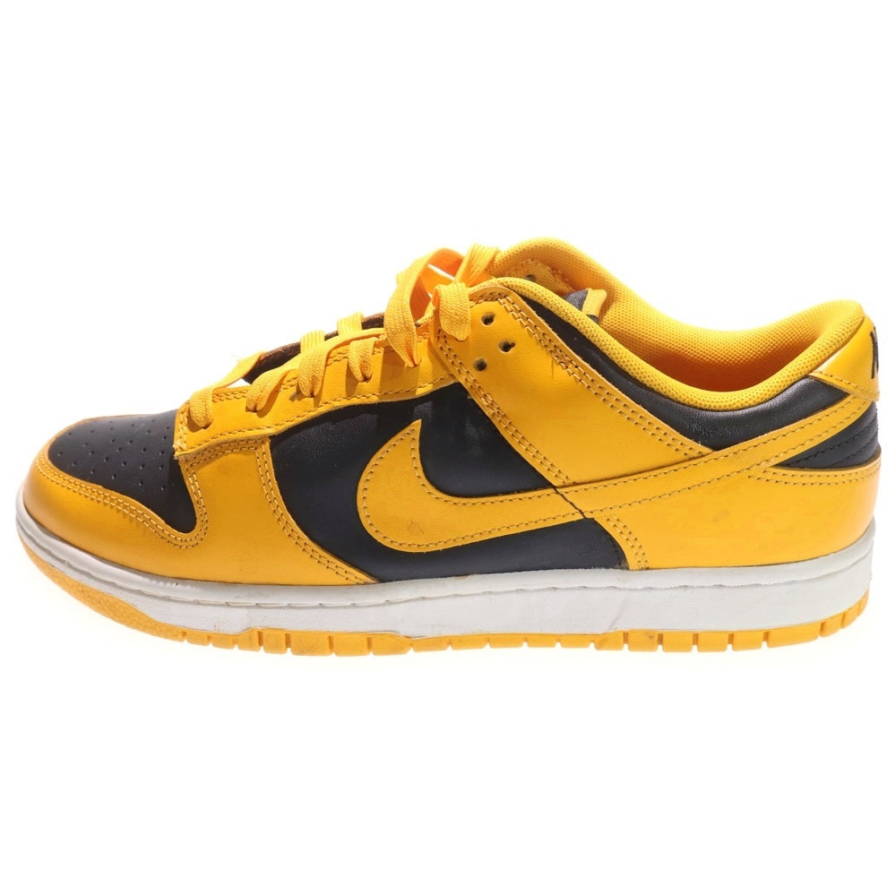 NIKE(ナイキ) DUNK LOW RETRO CHAMPIONSHIP GOLDROD ダンク レトロ チャンピオンシップ ゴールドロッド ローカットスニーカー ブラック/イエロー US10/28cm DD1391-004