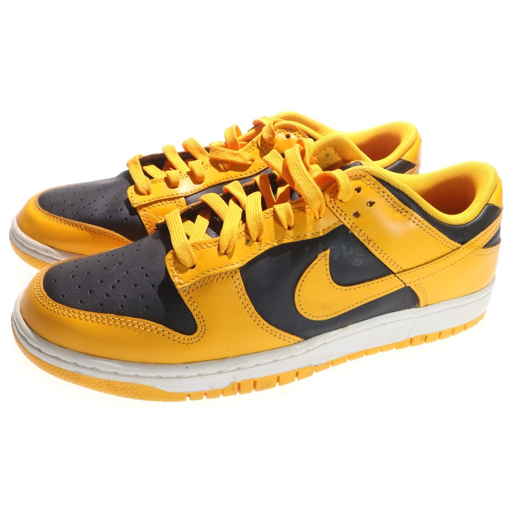 NIKE(ナイキ) DUNK LOW RETRO CHAMPIONSHIP GOLDROD ダンク レトロ チャンピオンシップ ゴールドロッド ローカットスニーカー ブラック/イエロー US10/28cm DD1391-004