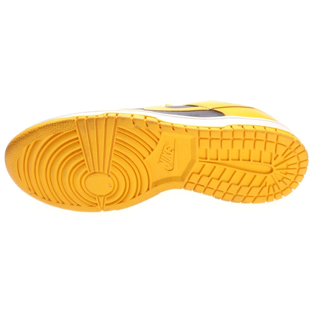 NIKE(ナイキ) DUNK LOW RETRO CHAMPIONSHIP GOLDROD ダンク レトロ チャンピオンシップ ゴールドロッド ローカットスニーカー ブラック/イエロー US10/28cm DD1391-004