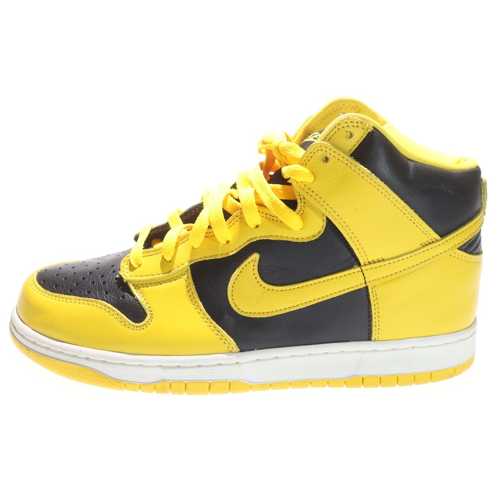 NIKE(ナイキ) DUNK HIGH VARSITY MAIZE ダンク メイズ ハイカットスニーカー イエロー/ブラック US10/28cm CZ8149-002