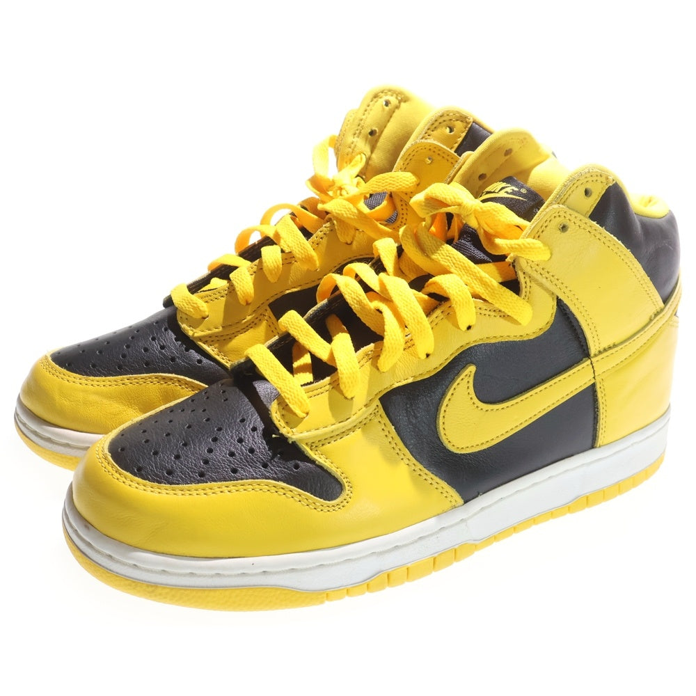 NIKE(ナイキ) DUNK HIGH VARSITY MAIZE ダンク メイズ ハイカットスニーカー イエロー/ブラック US10/28cm CZ8149-002