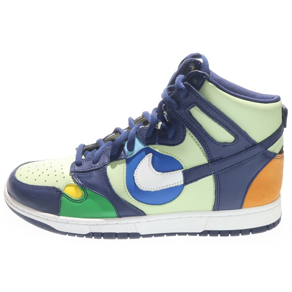 NIKE(ナイキ) WMNS DUNK HIGH LX ウィメンズ ダンク ハイカットスニーカー ネイビー/グリーン US12/29cm DQ7575-300 レディース