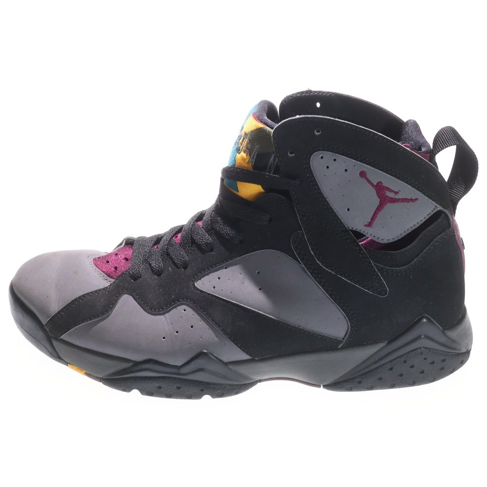 NIKE(ナイキ) 【観賞用 2015年製】 AIR JORDAN 7 RETRO BORDEAUX エアジョーダン7 レトロ ボルドー ハイカットスニーカー ブラック US10/28cm 304775-034