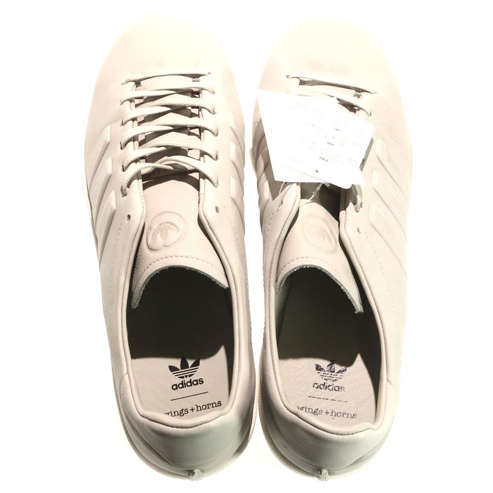 adidas(アディダス) Wings+Horns CAMPUS ウイングス アンド ホームズ キャンパス ローカットスニーカー グレー US10.5/28.5cm CG3752