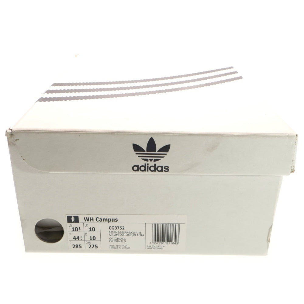 adidas(アディダス) Wings+Horns CAMPUS ウイングス アンド ホームズ キャンパス ローカットスニーカー グレー US10.5/28.5cm CG3752