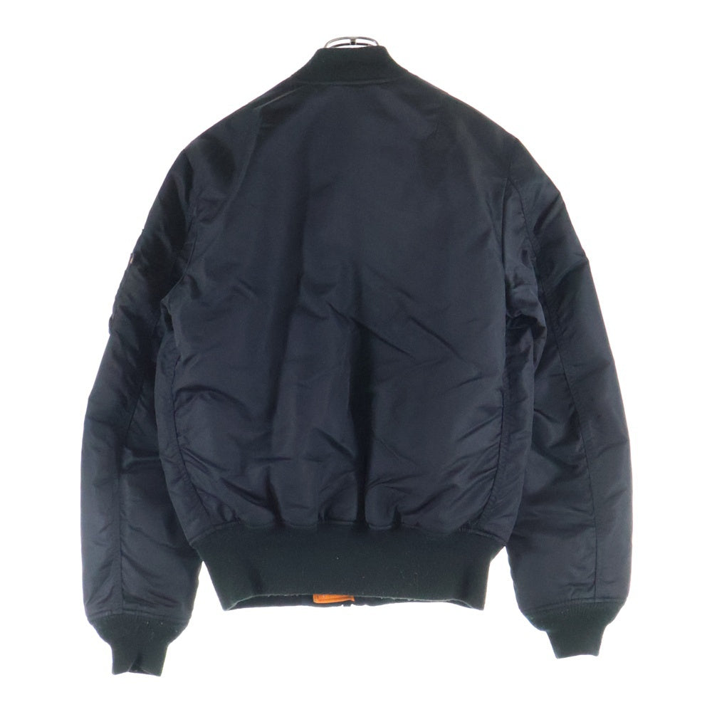 ALPHA INDUSTRIES(アルファ インダストリーズ) MA-1 リバーシブル ボンバージャケット ブラック/オレンジ MIL-J-82790J