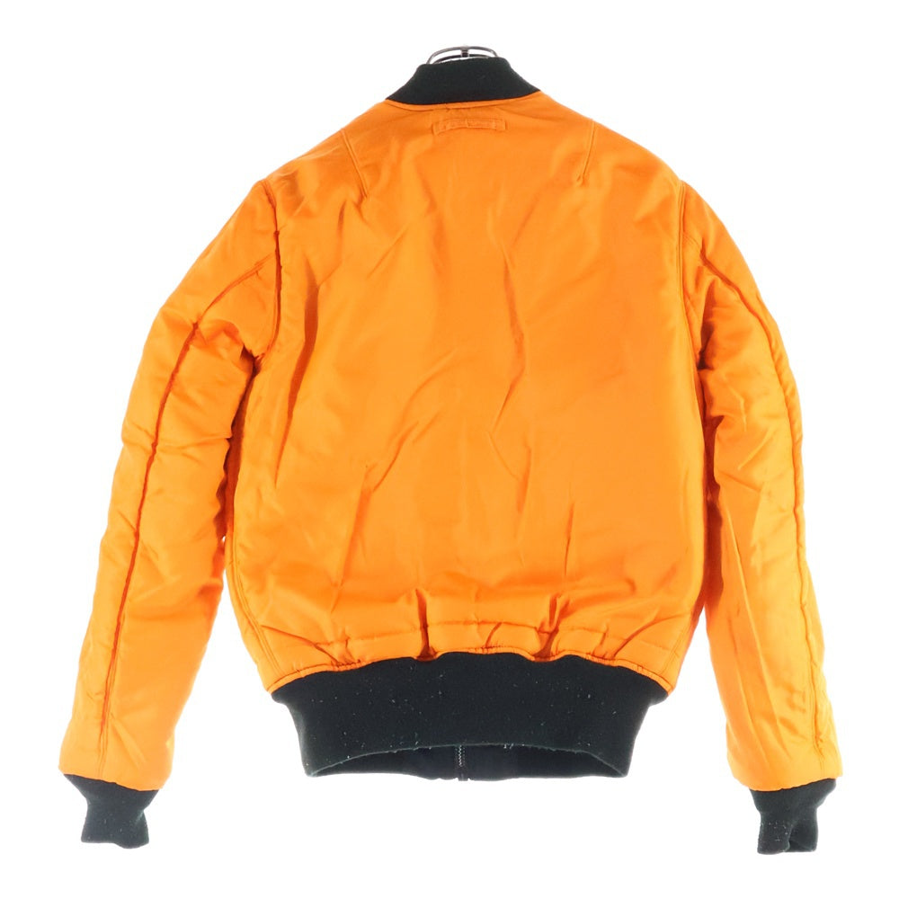 ALPHA INDUSTRIES(アルファ インダストリーズ) MA-1 リバーシブル ボンバージャケット ブラック/オレンジ MIL-J-82790J
