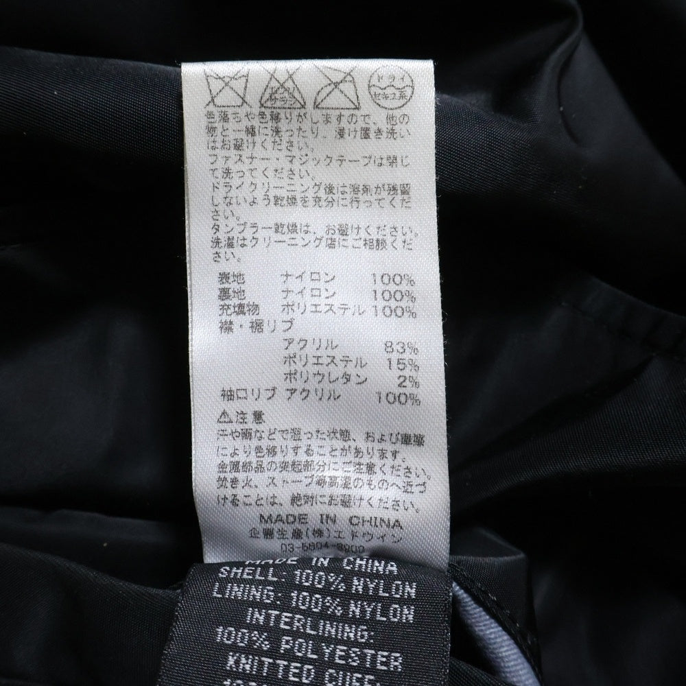 ALPHA INDUSTRIES(アルファ インダストリーズ) MA-1 リバーシブル ボンバージャケット ブラック/オレンジ MIL-J-82790J