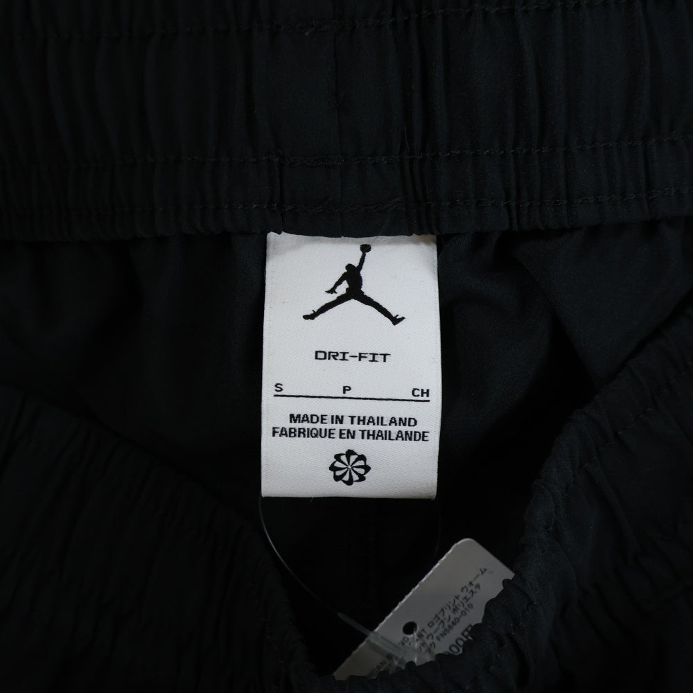JORDAN BRAND(ジョーダンブランド) MJ SPRT WVN PANT ロゴプリント ウォームアップ ドライフィット ウーブン ポリエステル トラックパンツ ブラック FN5840-010