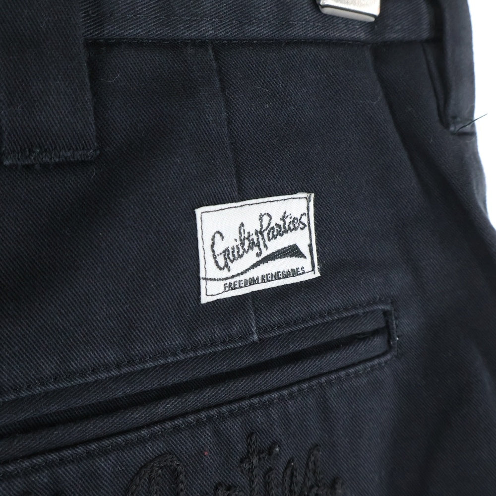 WACKO MARIA(ワコマリア) ワーク チノ ショートパンツ ハーフパンツ ショーツ ブラック