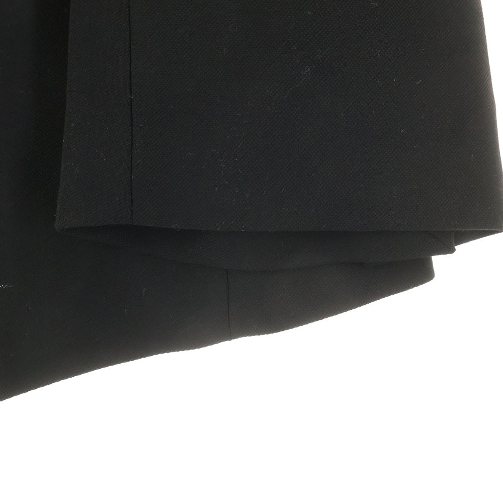 BED J.W. FORD(ベッドフォード) 20SS Dinner Jacket ディナー ウール ノーカラー ダブルブレスト 2B テーラードジャケット ブラック 20SS-B-JK03 レディース