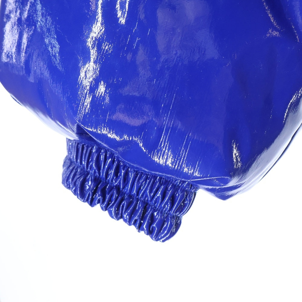 VETEMENTS(ヴェトモン) 17AW MISS WEBCAM PUFFER JACKET バックプリント レイヤード パファー ジャケット ブルー レディース WAH18JA9