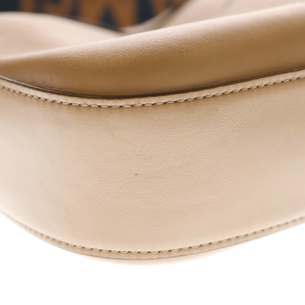 STELLA McCARTNEY(ステラマッカートニー) ロゴ ミニ カメラ レザー ショルダーバッグ ベージュ 557907 レディース
